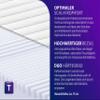 Traumnacht Easy Comfort Duo 7-Zone Roll-Up Mattress 120 x 200 cm | H3 & H4 | Ergonomic & Breathable | OEKO-TEX Standard 100 | 11 cm High | Antibacterial | German Quality Standard view 3