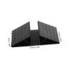 ABOOFAN 4-Piece Triangular ABS Support Bases for Child Safety Gates and Pet Fences view 2