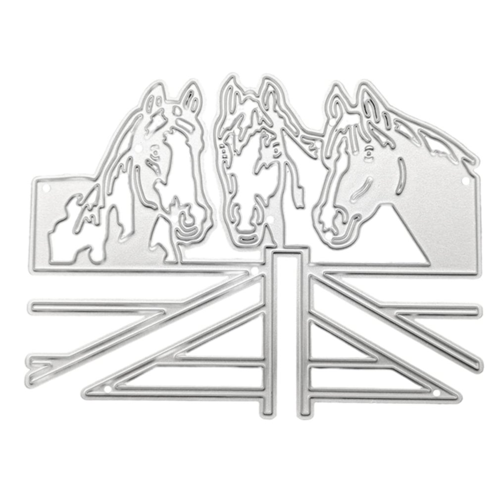 YPREWY Metal Die Cutting Template for Scrapbooking