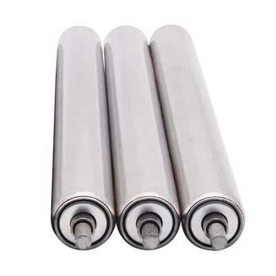 Heavy-Duty Industrial Rollers for Feed Tables, Woodworking, Sawmills, Docks and Boats, 3-Piece Set, L 800 mm