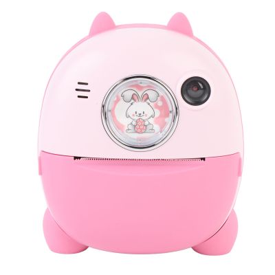 Instant Print Camera, 48MP Dual-Lens Kids Camera with Selfie, 1080p Video and 2.4-Inch Screen