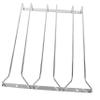CIYODO Stainless Steel Wine Glass Holder, Silver, Modern, Non-Slip, Sturdy view 1