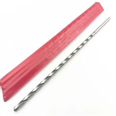 Extra-Long Twist Drill Bits, Straight Shank, 6.5 x 200 mm, 5-Pack