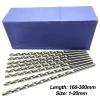Extra-Long Twist Drill Bits, Straight Shank, 6.5 x 200 mm, 5-Pack view 2