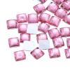 QUARKZMAN 50 Pcs Acrylic Flatback Rhinestones 8mm Square view 1