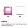QUARKZMAN 50 Pcs Acrylic Flatback Rhinestones 8mm Square view 4