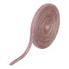 QUARKZMAN Self-Adhesive Rhinestone Ribbon - Light Pink view 1
