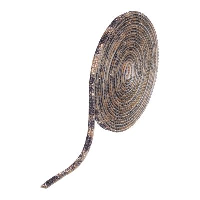 QUARKZMAN Self-Adhesive Rhinestone Ribbon 3 Yards