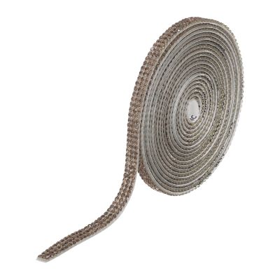 QUARKZMAN Self-Adhesive Rhinestone Ribbon 3 Yard