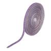 QUARKZMAN Self-Adhesive Rhinestone Ribbon 3 Yards Bling Roll, Purple view 1