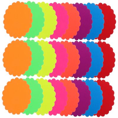 DOITOOL 400 Fluorescent Retail Price Tags, Starburst Sale Signs