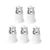 Tomvorks 5-Piece B22 Male to E27 Female Bulb Socket Adapters view 1