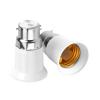Tomvorks 5-Piece B22 Male to E27 Female Bulb Socket Adapters view 2