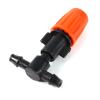 Tbest G1/2 Threaded Wall-Mount Copper Toilet Bidet Shower Mixer Valve, Upward Outlet, LQ-1403 Up view 3