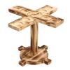 Tbest Ring Toss Game for Adults, Wooden Hook-and-Ring Battle Game for Home Entertainment and Parties (Black) view 4