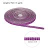 QUARKZMAN Self-Adhesive Rhinestone Ribbon 3 Yards - Light Purple view 2