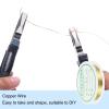QUARKZMAN 0.3 mm / 28 Gauge Copper Wire for Jewelry Making - 15m view 3