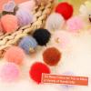 QUARKZMAN Pom Pom Charm, 24 pcs 15mm Faux Fur view 4