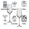 eXODA Engraved Easter Bunny Wine Glass, 350 ml, Dishwasher-Safe view 4