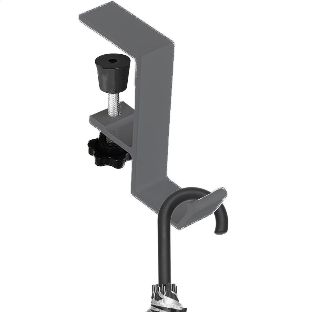 Under Desk Headphone Hook - Aluminum Alloy