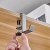 Under Desk Headphone Hook - Aluminum Alloy view 2