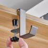Under Desk Headphone Hook - Aluminum Alloy view 3