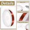 QUARKZMAN 24 Gauge Copper Wire for Jewelry Making, Brown, 18M view 3