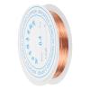 QUARKZMAN 0.4 mm / 26 Gauge Copper Wire for Jewelry Making - 10m view 1