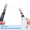 QUARKZMAN 0.4 mm / 26 Gauge Copper Wire for Jewelry Making - 10m view 3