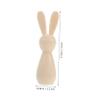 TOYANDONA Wooden Easter Bunny Figures for Painting view 2