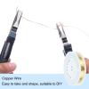 QUARKZMAN 0.8 mm / 20 Gauge Copper Wire for Jewelry Making, 1 Roll of Craft Anti-Tarnish Beading Wire (Gold) - 3 m view 3