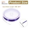 QUARKZMAN 24 Gauge Copper Wire for Jewelry Making, Purple, 18M view 2