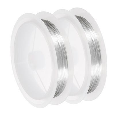 QUARKZMAN 2 Pack 26 Gauge (0.4MM) Copper Wire for Jewelry Making