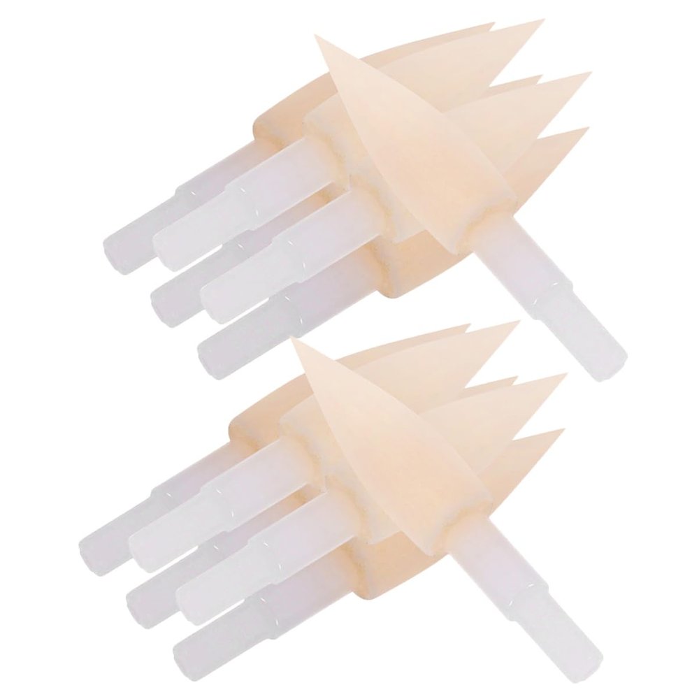 Holibanna 30-Piece Replacement Brush Pen Tips, Soft Sponge Tips for Calligraphy Pens