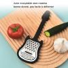 Stainless Steel Food Grater with Ergonomic Handle view 2