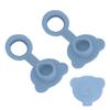 Silicone Bear Shape Bathtub Stopper - 2 Pack view 1