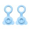 Silicone Bear Shape Bathtub Stopper - 2 Pack view 4