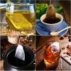 Tea Filter Bags with Drawstring view 4