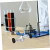 Laboratory Clamp with Double Screw for Flasks, Iron, Silver view 4