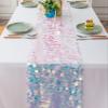 Hogvinnatil Mermaid Sequin Table Runner, 12 x 84 in view 3