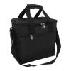 15L Insulated Cooler Lunch Bag, Leakproof, Foldable, Black view 1