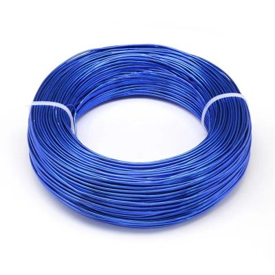 Aluminum Craft Wire, 500 g, Flexible Modeling Wire for Jewelry Making (Royal Blue, 1.0 mm, 200 m)