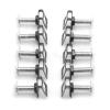 BDDXWSM Motorcycle Fairing Screws, Nuts & Clips Set for ZX11, ZX7R, ZX7RR, ZX9, ZZR1200, ER5, GPZ500S and EX500R, Silver view 4
