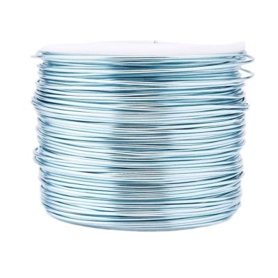 Eloxidized Aluminum Craft Wire, Aqua, 1 mm