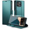 FERLAN Wallet Case for Redmi Note 14 4G (164.84), Green, with 2 Tempered Glass Screen Protectors view 1
