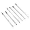 6-Piece 6 mm (1/4 in) Shank Aluminum Burr Set, 150 mm view 3