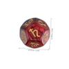 KOMBIUDA 3-Piece 12-Sided Constellation Dice Set, Resin, Cosmic Design for Games, Tarot Divination, and Role-Playing view 2