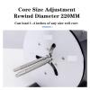 R9 Coil Winder with Manual Speed Adjustment, Forward/Reverse Automatic Synchronous Winding for Barcode Label Printers view 3