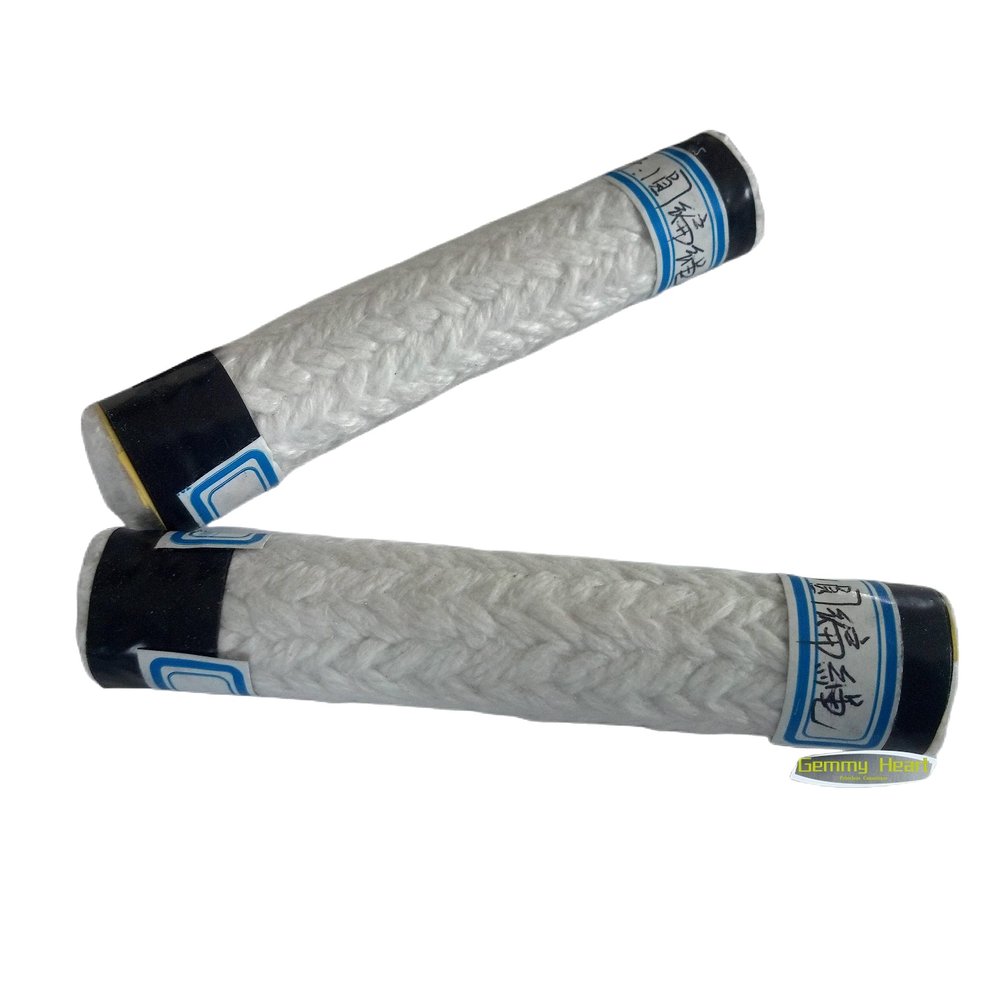 Ceramic Fiber Fire-Resistant Packing, 5 m Rope with Stainless Steel Clips (22)