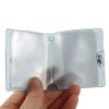 Mini Photo Card Holder, Photo Binder, Album, 5.1 cm, 16 Pockets, Photo Album with Keychain (2.5 cm, Pink) view 2